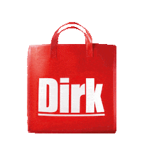 Tas Shopper Sticker by Dirk van den Broek