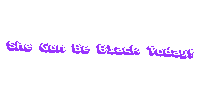Afrococoapuffs black cosplay afrococoapuffs she gon be black today hinata isnt black Sticker