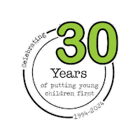 30 Years Birthday Sticker by Centre for Early Childhood Development