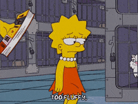 angry lisa simpson GIF