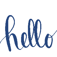 Bonjour Hello Sticker by Salted Karamel