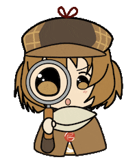 Girl Detective Sticker by Entowa's