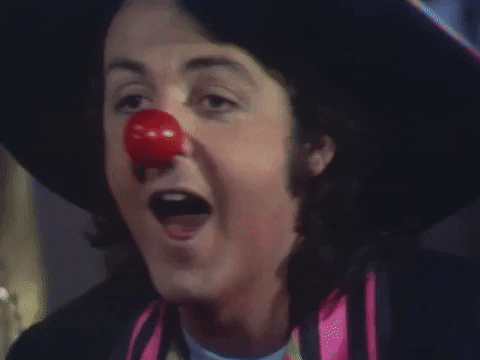 red nose jokes GIF by Paul McCartney