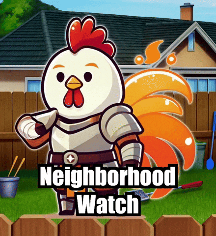 Neighborhood Watch Security GIF by Zorooster