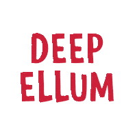 Deep Ellum Sticker by SMU