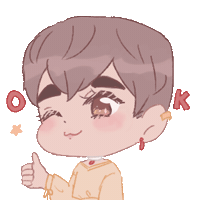 alyssumblossoms ok thumbs up okay luka and theo Sticker