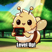 Level Up Wellness GIF by Beelightened