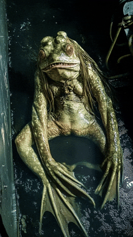 Frog Hello GIF