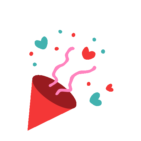 Party Celebrate Sticker by Jessica Lau