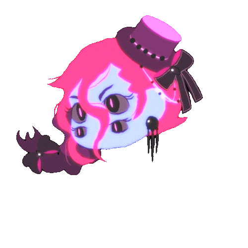 Tired Halloween Sticker