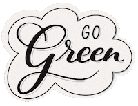 Go Green Environmental Protection Sticker