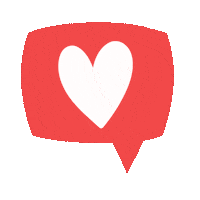 Heart Love Sticker by Heels Down Fitness