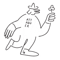 Cycling Gus Gus Sticker by Attaquer