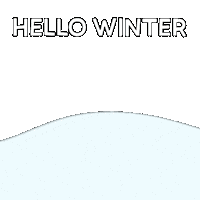 Winter Season Snow Sticker by Ordinary Frends
