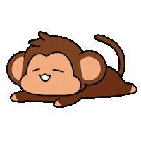 Tired Chill Sticker by Chimpers