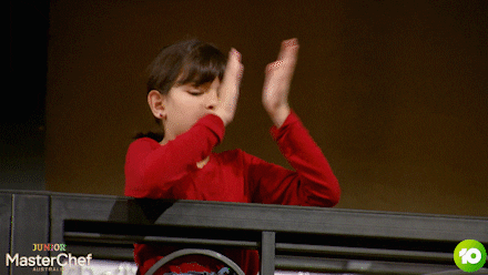 Clapping Cheering GIF by Junior MasterChef Australia