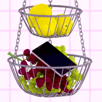 jjjjjohn phone fruit iphone kitchen GIF