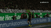 Soccer Goal GIF by VfL Wolfsburg