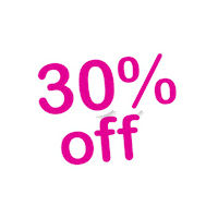 30 Off Sticker by Rede Fitland