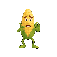 TostadasOrtiz fear scare corn miedo Sticker
