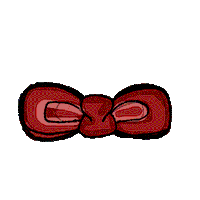 Gentleman Bowtie Sticker by Florens Debora