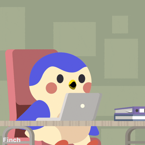 Work Penguin GIF by Finch Care