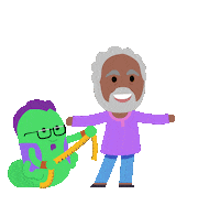 Gilberto Gil Love Sticker by Mundo Bita