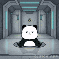 Sci Fi Panda GIF by Kanpai Pandas