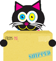 to you cat Sticker by LisetteArt