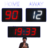 12 Away Sticker
