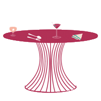 Aantafel Sticker by Feminer