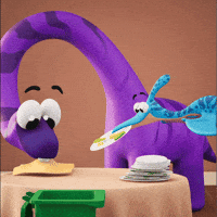 Helping Good Vibes GIF by Claynosaurz