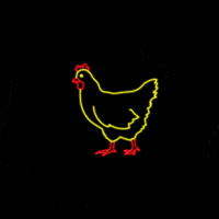 dylanreitz neon chicken switch n play GIF
