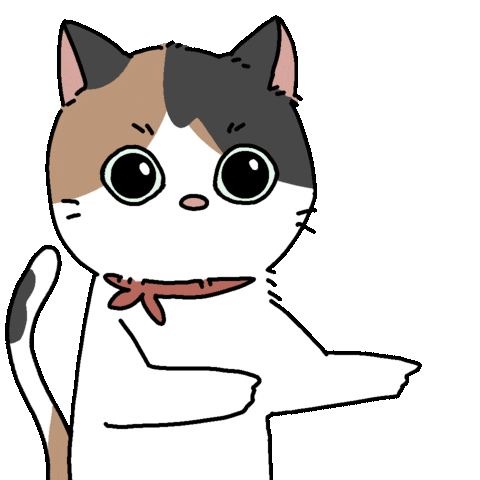 Cat Tap Sticker