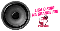 liga o som Sticker by Grande Rio Fm