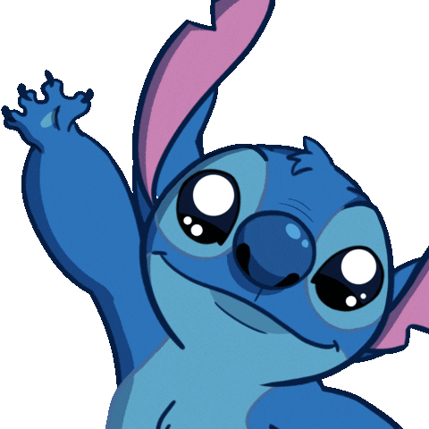 Stitch Hi Stickers Find Share on GIPHY