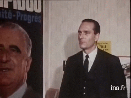 jacques chirac archive GIF by franceinfo