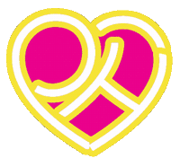 planningtorock heart neon rave powerhouse Sticker