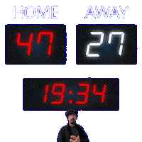 27 Away Sticker