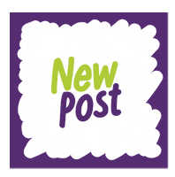 New Post Sticker by FiberCreme