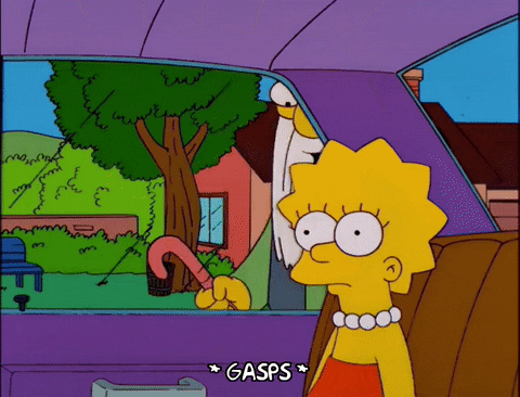 lisa simpson jasper beardly GIF