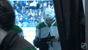 Reacting Dallas Stars GIF by NHL