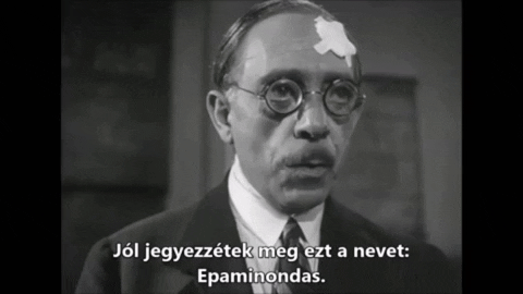 Buvosvolgy giphygifmaker tanar epaminondas tanulok GIF