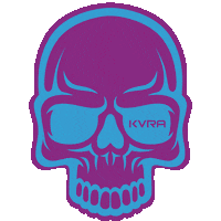 kvraco skull caveira kvra kvraco Sticker