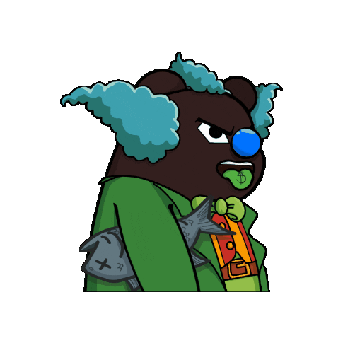 Money Nft Sticker by SuperRareBears