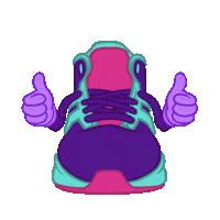 Sneakers Thumbs Up Sticker by Feo Patito