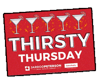 Thursday Thirstythursday Sticker by Jarrod Peterson