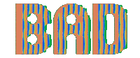 Glitch Text Sticker