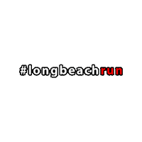 Long Beach Run Sticker by NoyanlarGroup