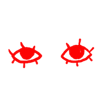 Illustration Blink Sticker